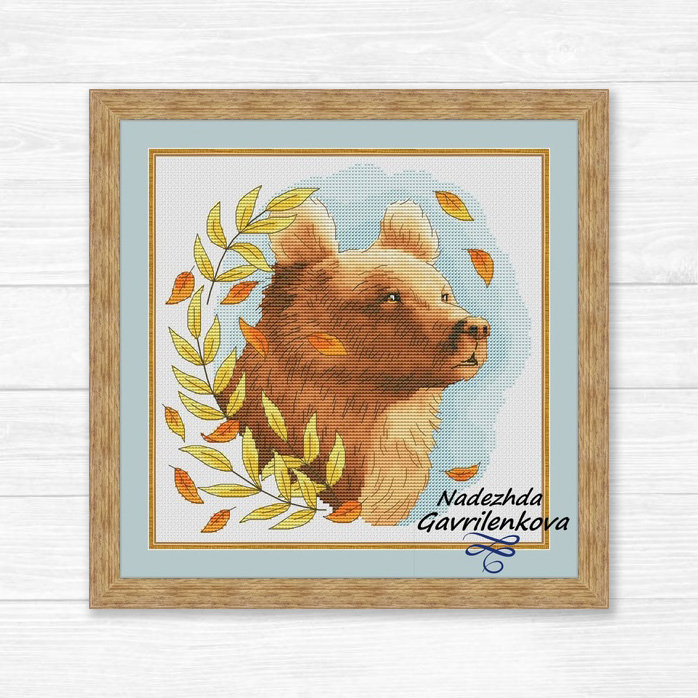 Осенний мишка