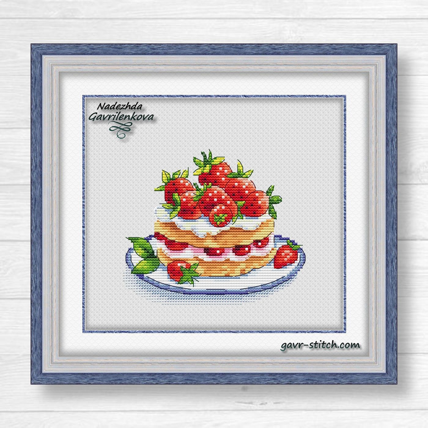 Ягодное пирожное