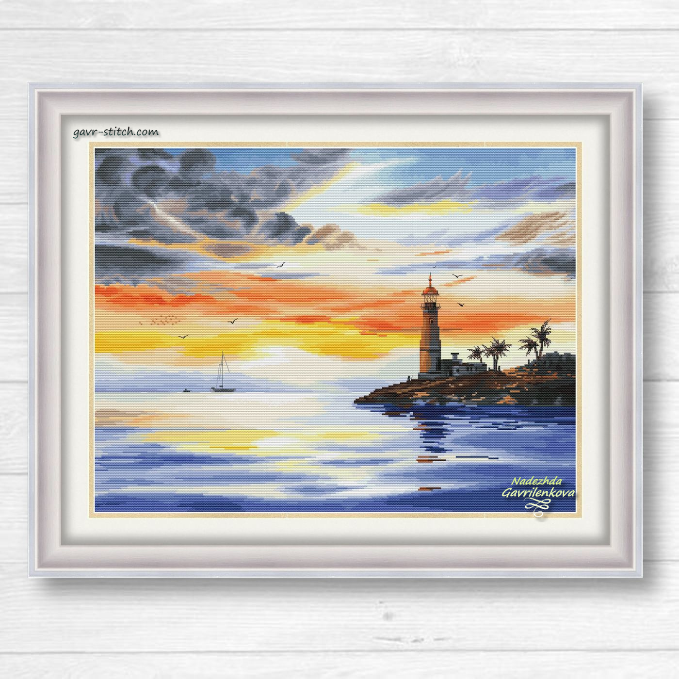 Закатное трио. Маяк