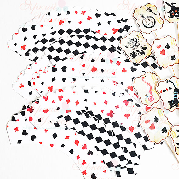 Юбочки для капкейков масти