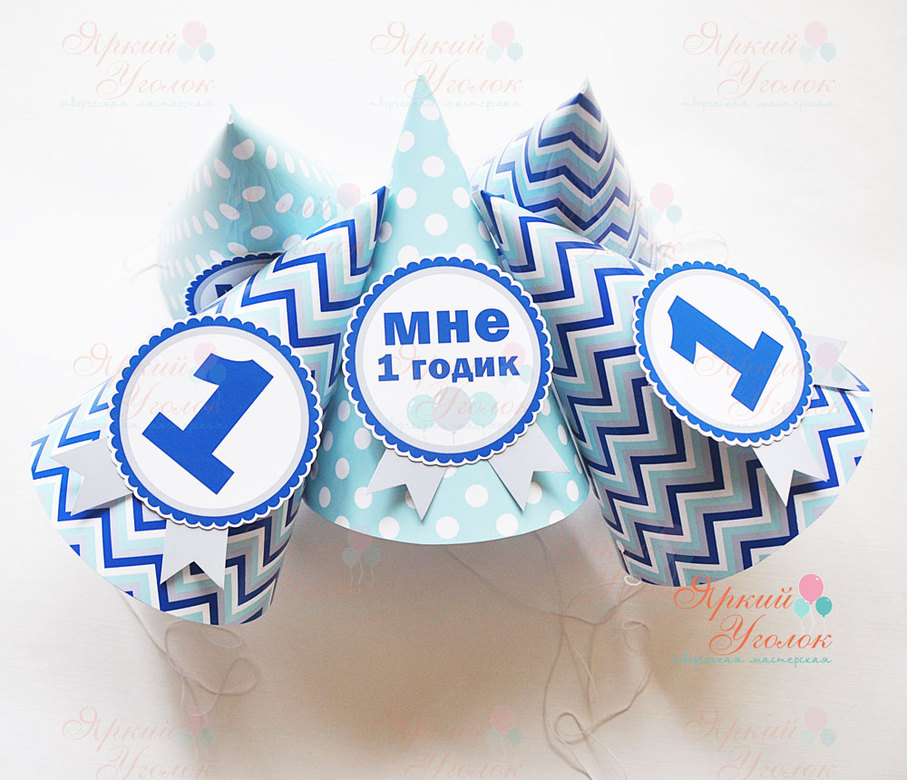 Колпачки с декором воздушные шарики