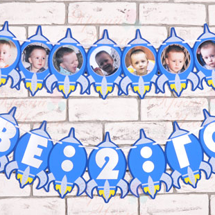 Фотогирлянда "Ракеты"