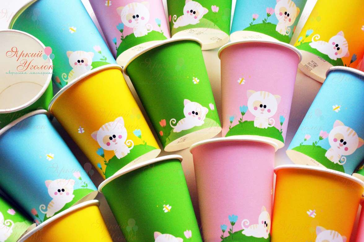 Питьевые стаканчики "Котята"