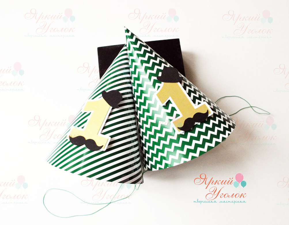 Колпачки с объемным декором "Маленький джентельмен"