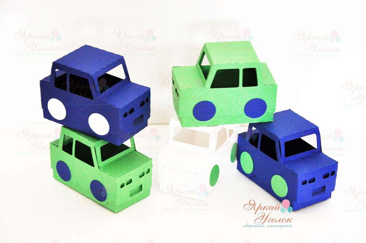 Бонбоньерки "Машинки"