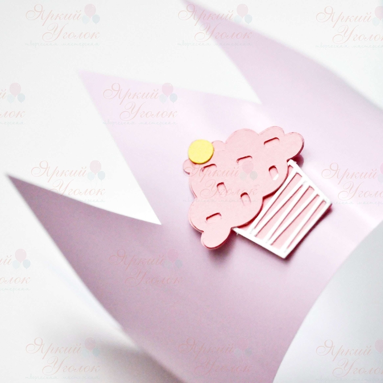 Короны с объемным декором "Пироженки"