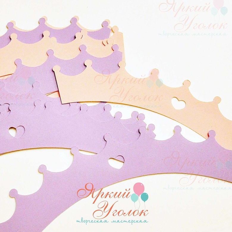 Юбочки для капкейков "Короны"