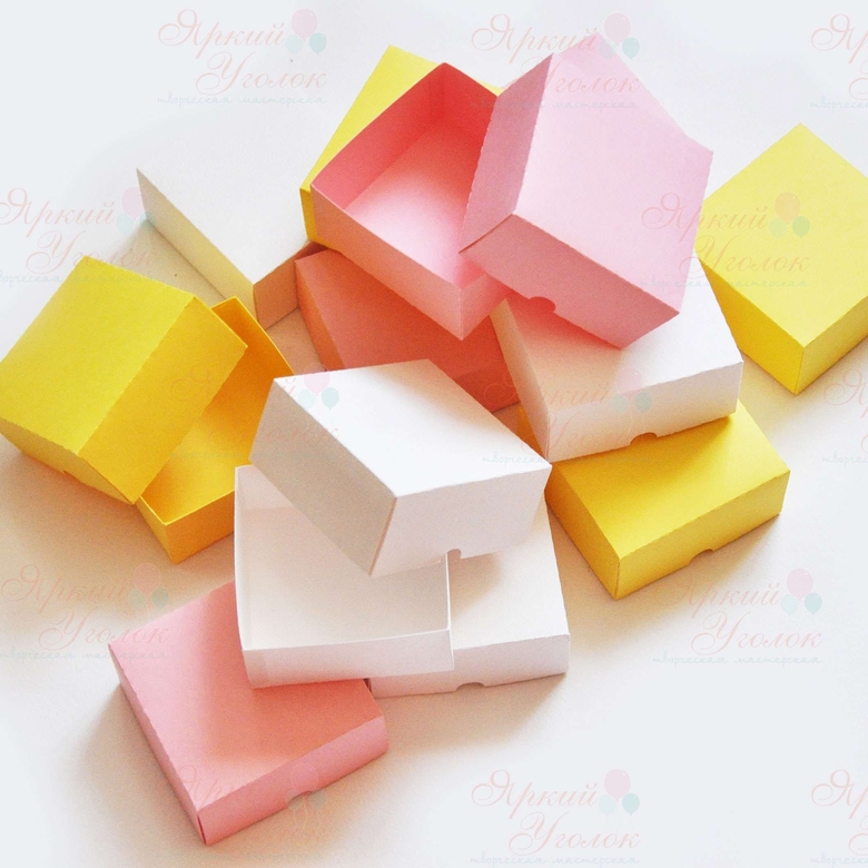 Бонбоньерки - коробочки с крышкой