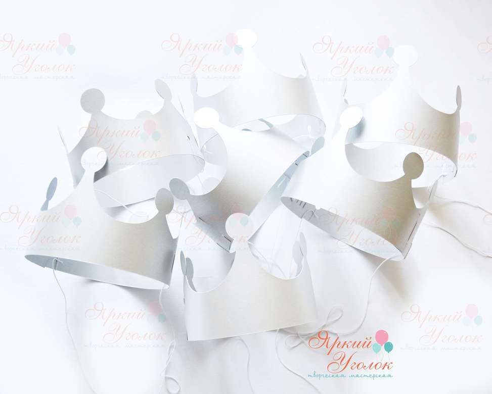 Короны серебряные