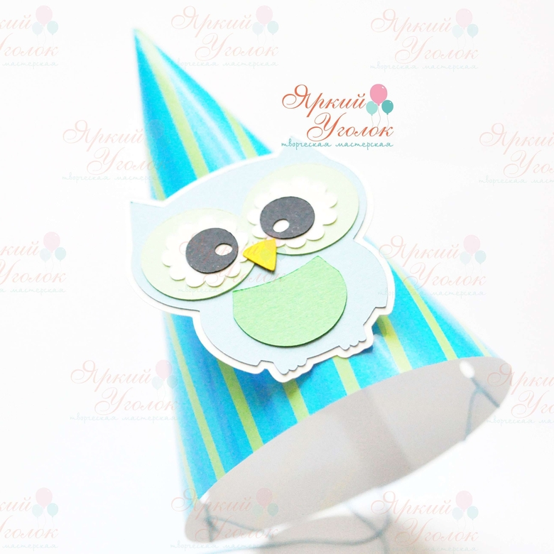 Колпачок с объемной совой