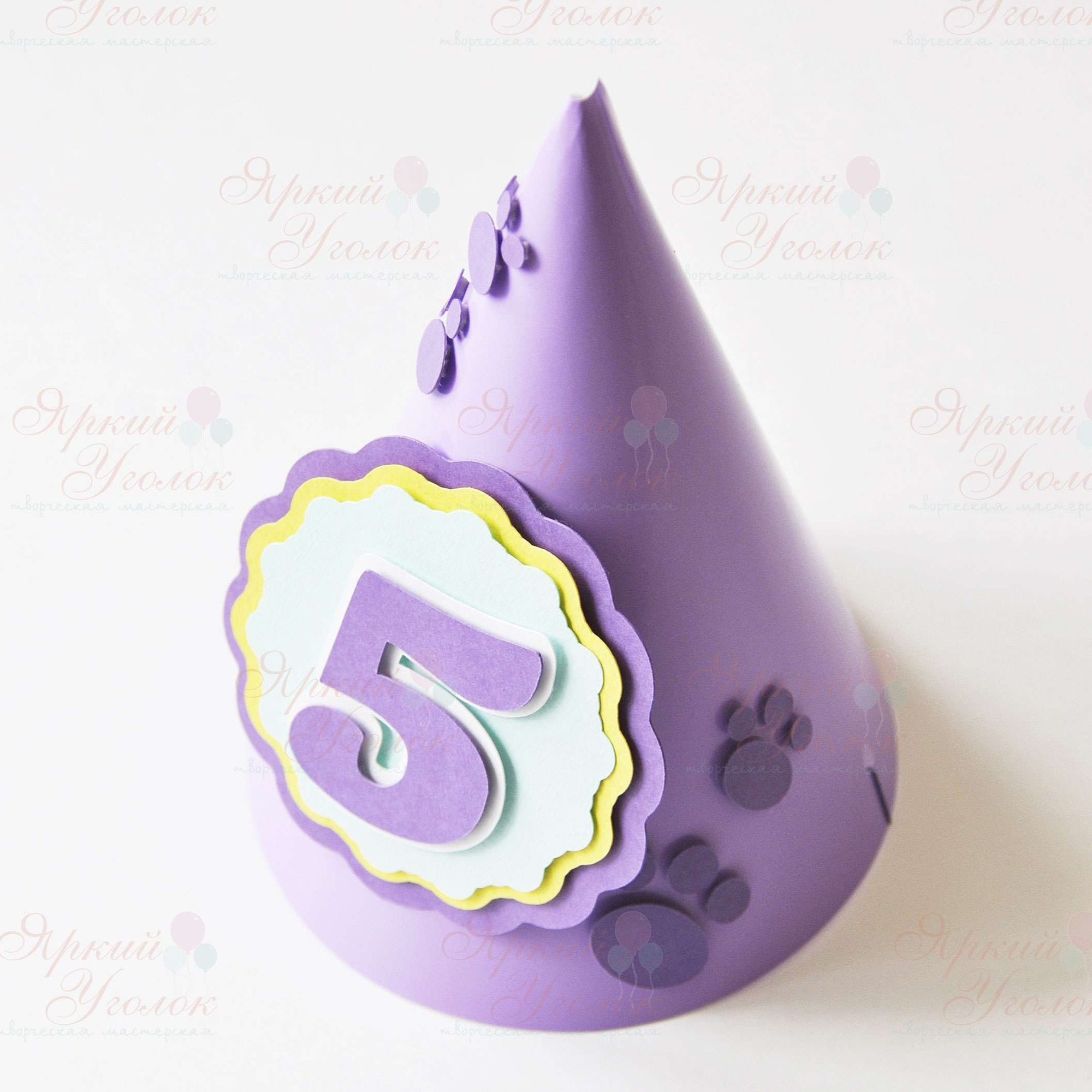 Колпачок с объемным сложным декором