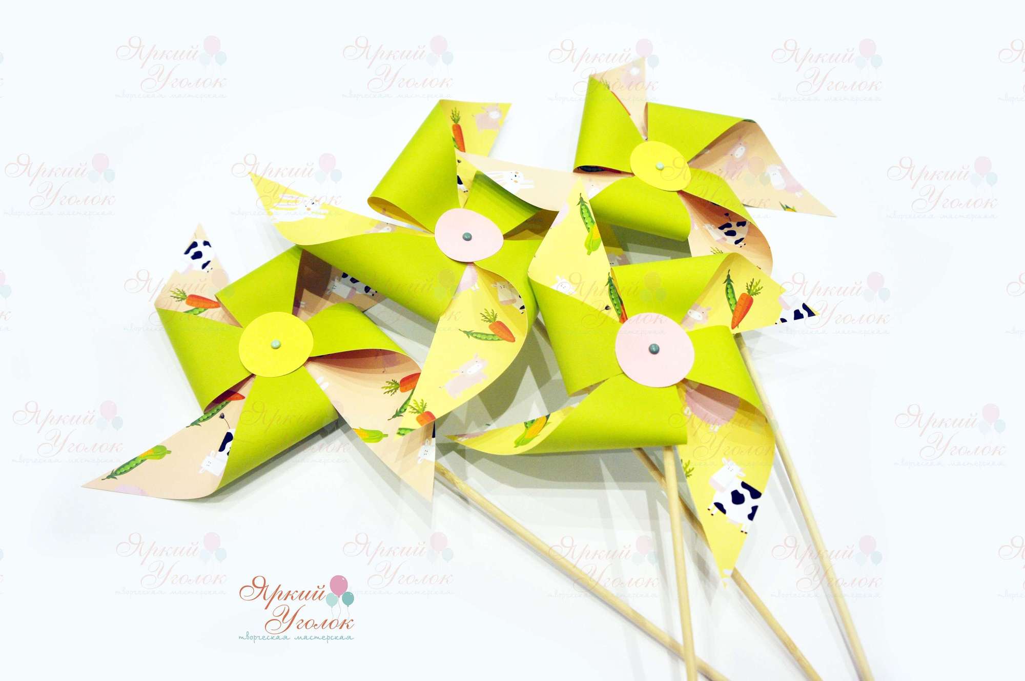 Декоративные вертушки "Ферма"