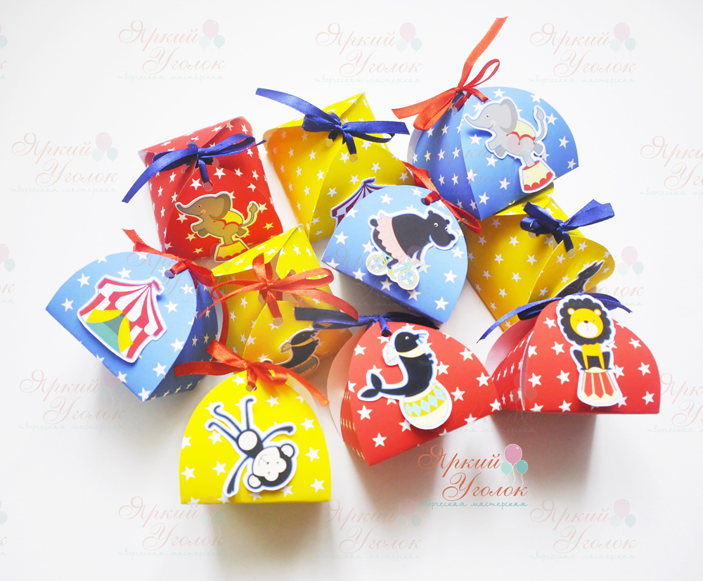 Бонбоньерки "Цирк"