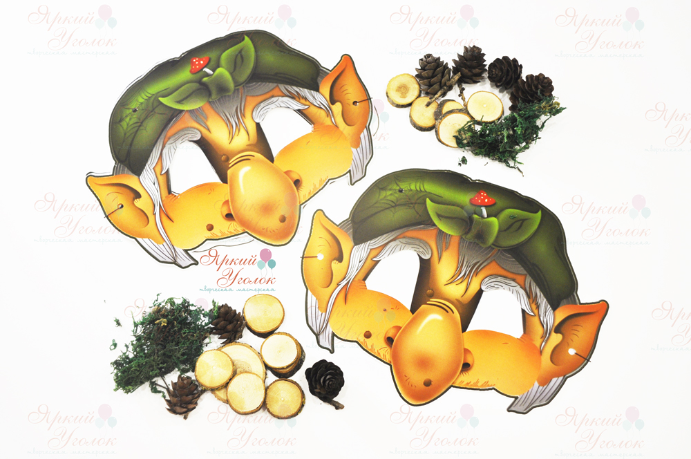 Маски "Баба Яга"