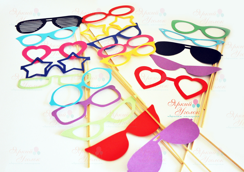 Очки яркие