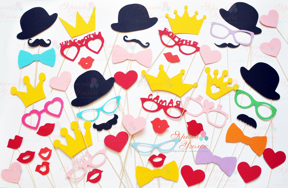 Фотобутафория цветная в ассортименте