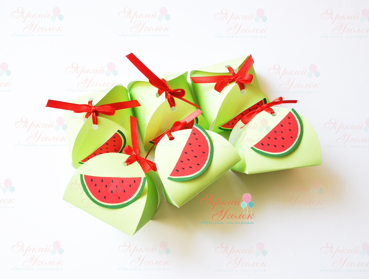 Бонбоньерки "Арбуз"