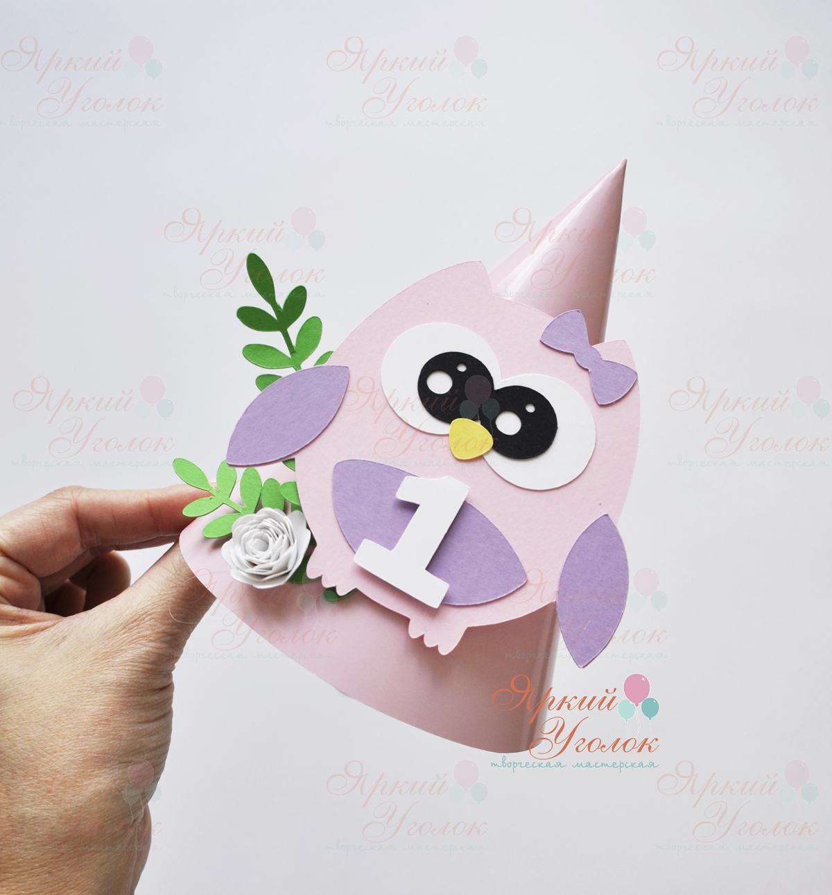 Колпачки со сложным декором "Совушка"