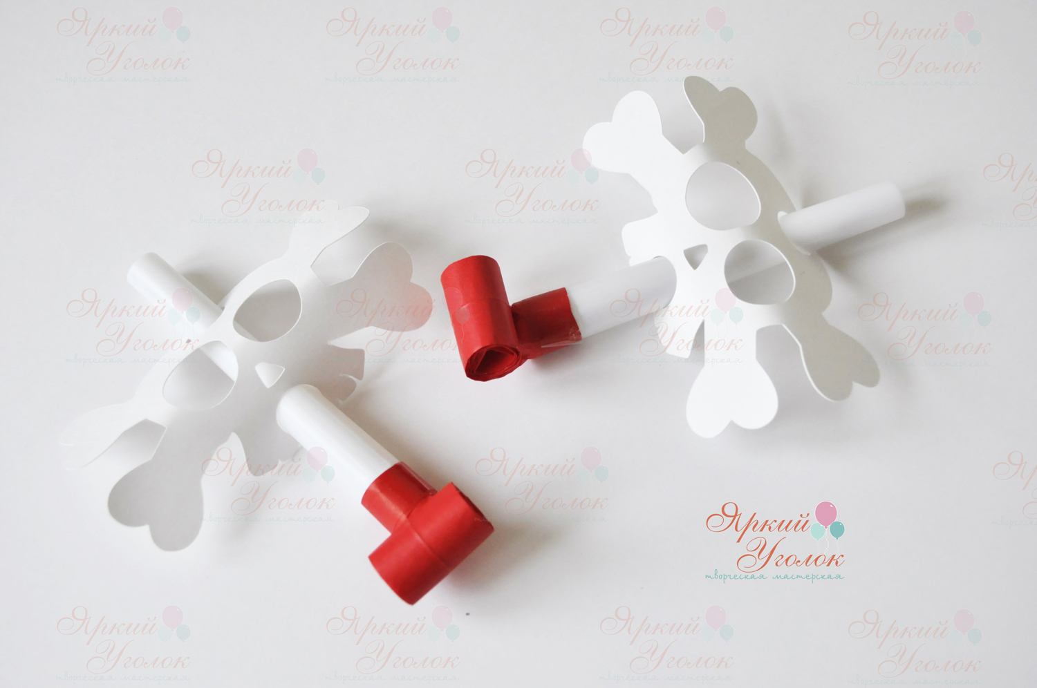 Праздничные язычки дуделки "Пираты"