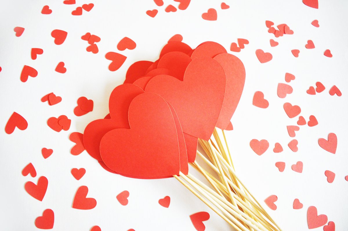 Топперы "Сердечки"