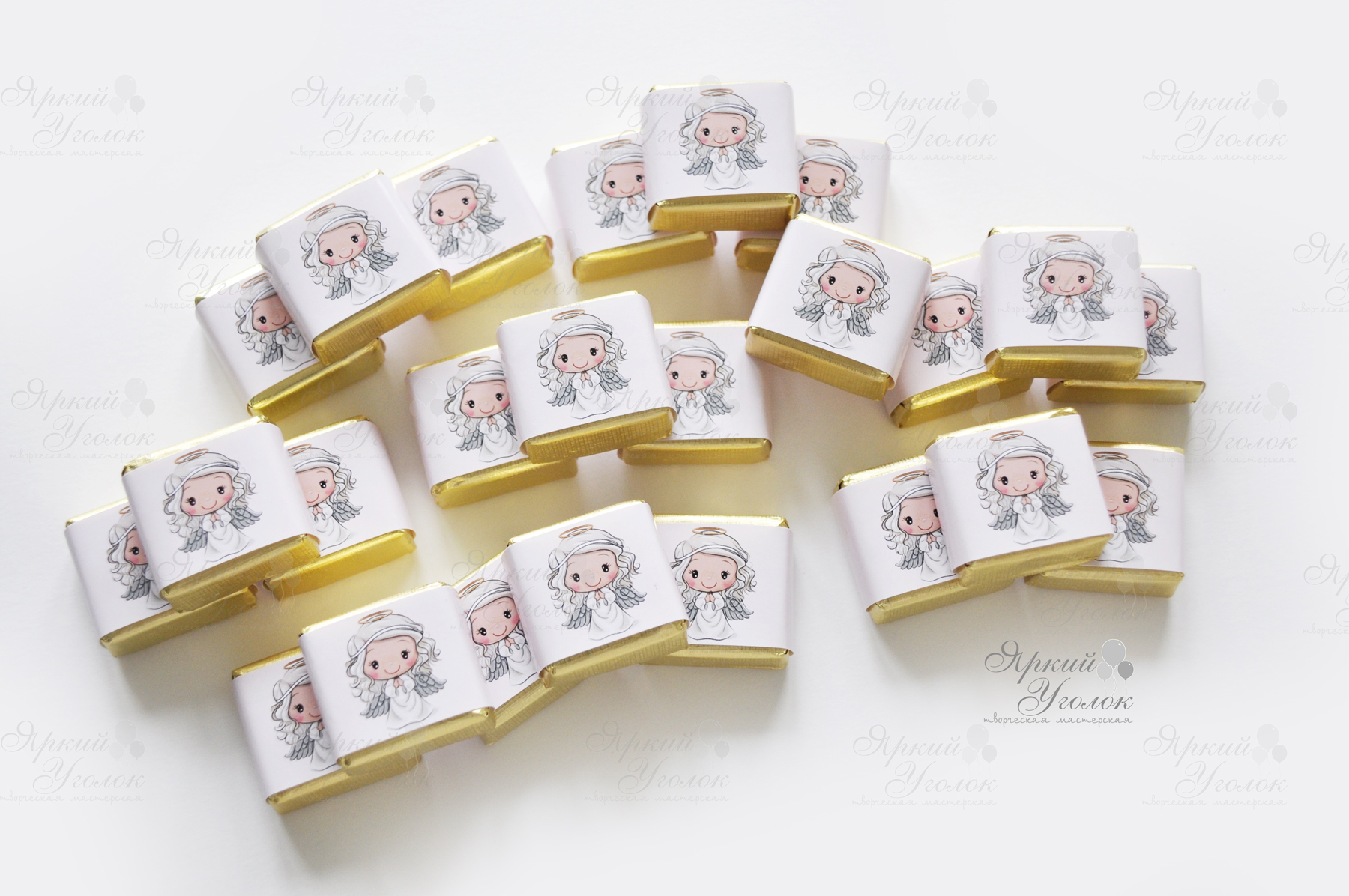 Обертки на конфетки "Ангелок"