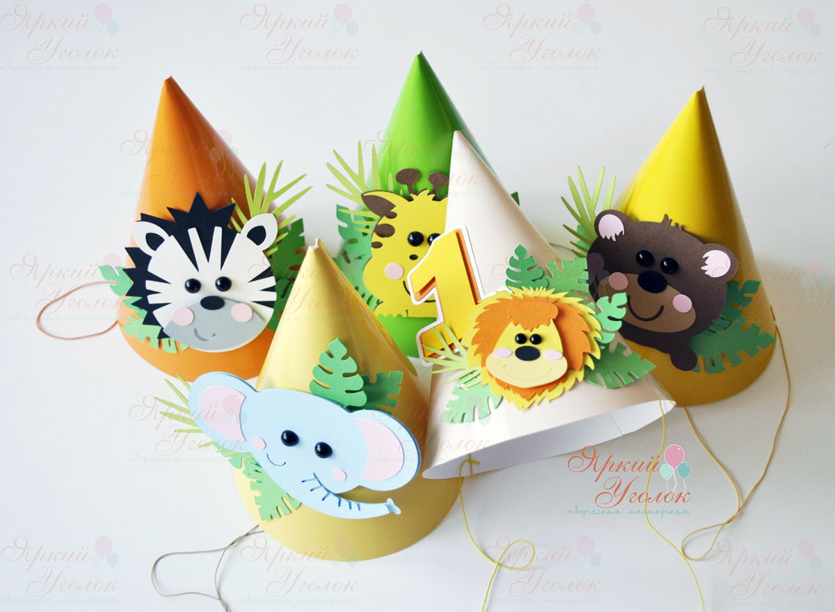 Колпачки с животными "Веселый зоопарк"