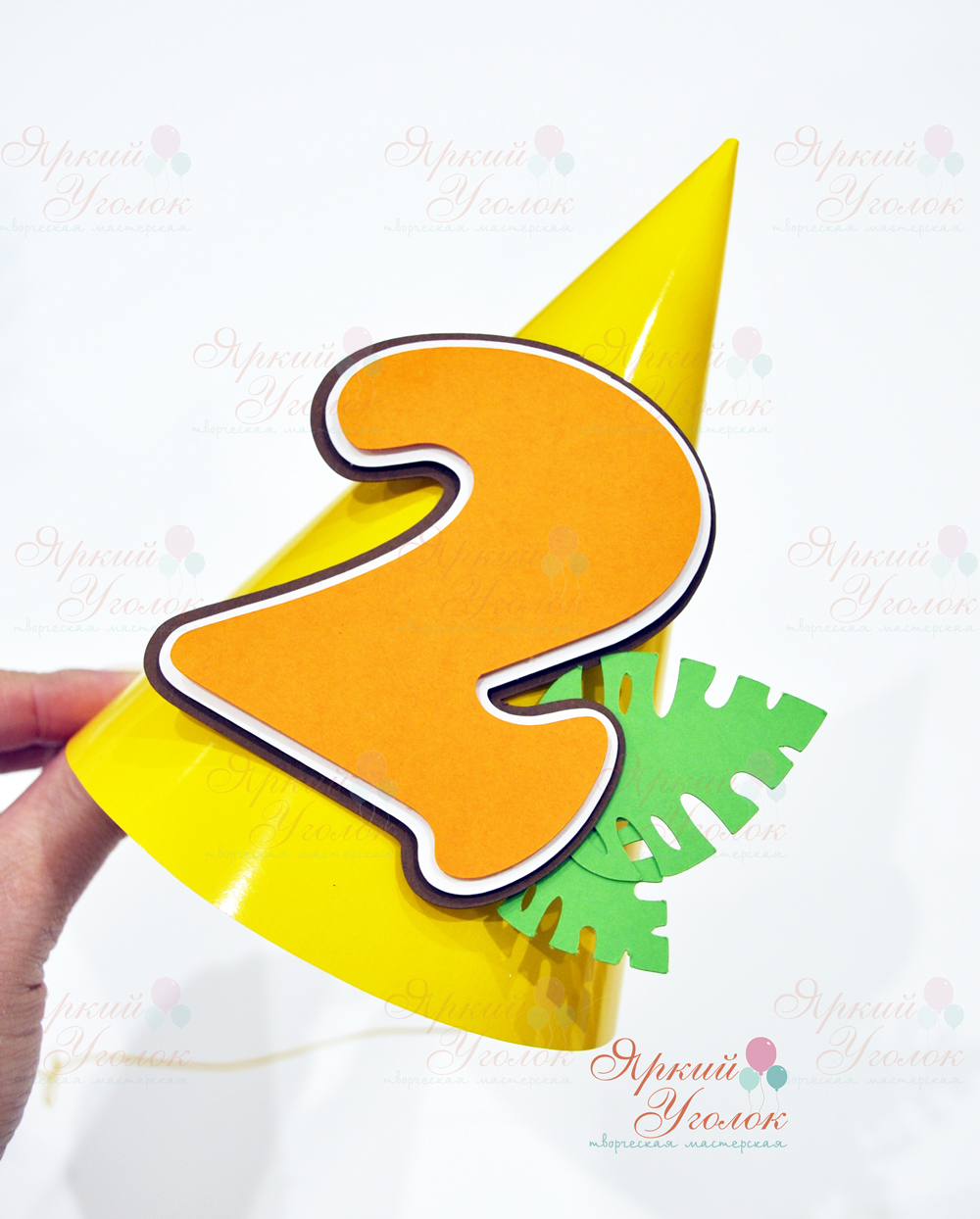 Колпачки с цифрой "Зоопарк"