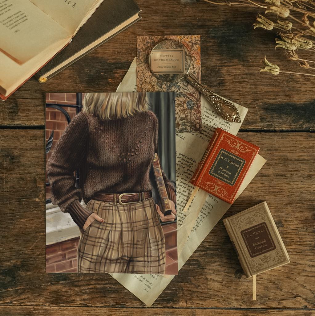 "Один уютный день" открытка почтоввя