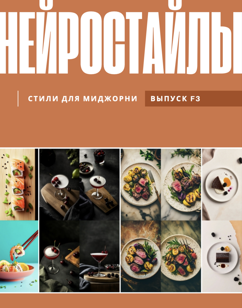 Нейростайлы Фудфото | Выпуск F3