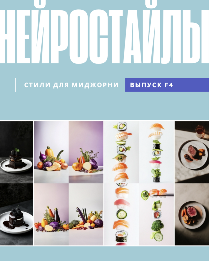 Нейростайлы Фудфото | Выпуск F4