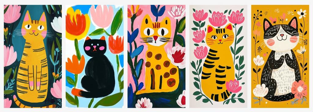 Нейростайлы Иллюстративные | Набор Naive