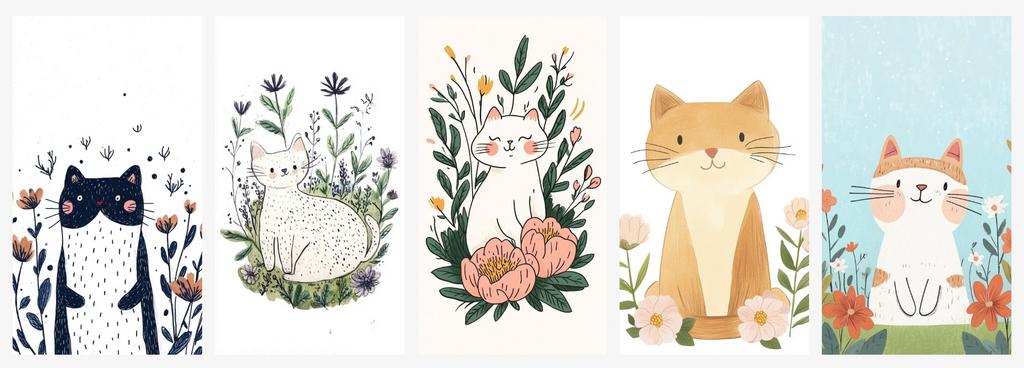 Нейростайлы Иллюстративные | Набор Cute