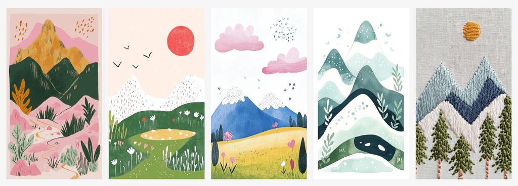 Нейростайлы Иллюстративные | Весь первый набор