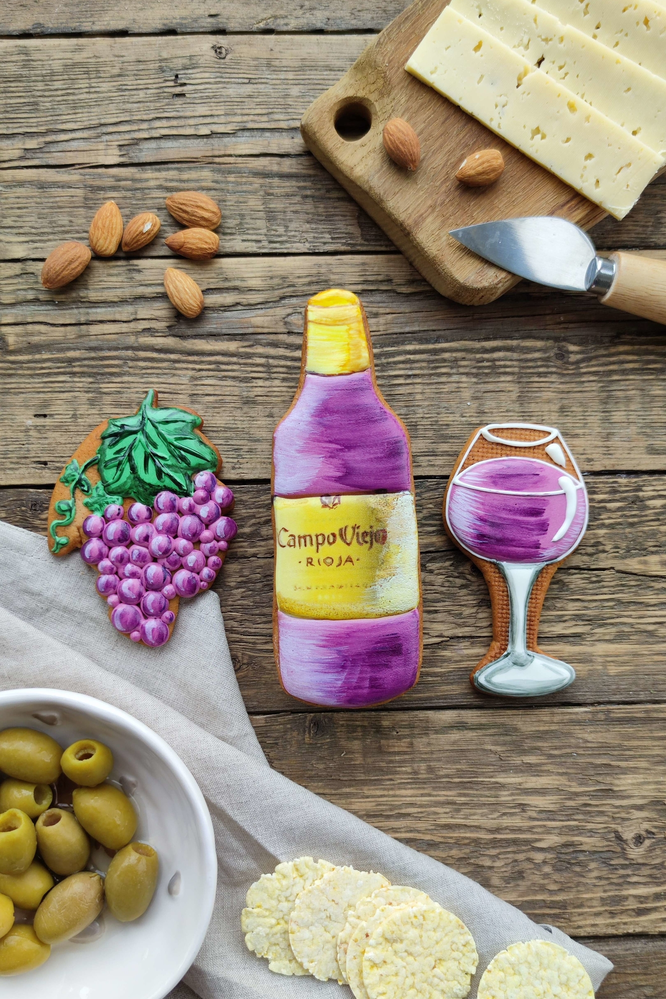 имбирные пряники с росписью на заказ фото 1