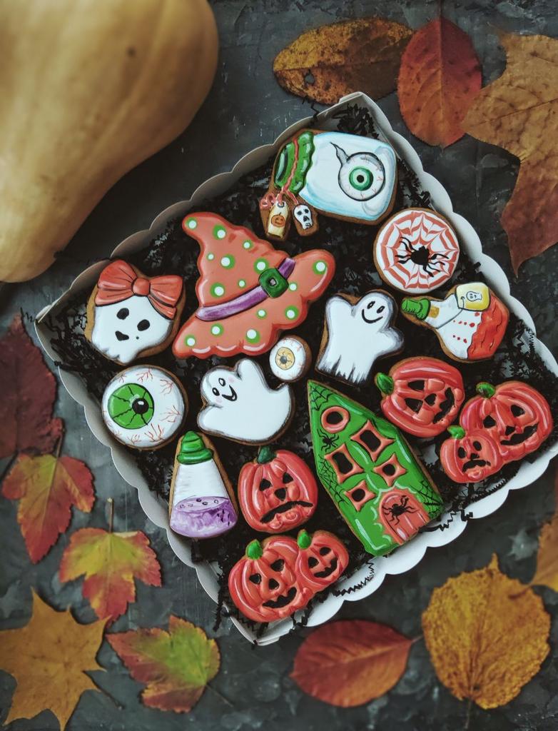 Набор пряников Halloween 20*20 см