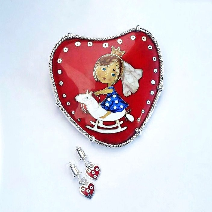 КОМПЛЕКТ "ДЕВОЧКА НА ЛОШАДКЕ"