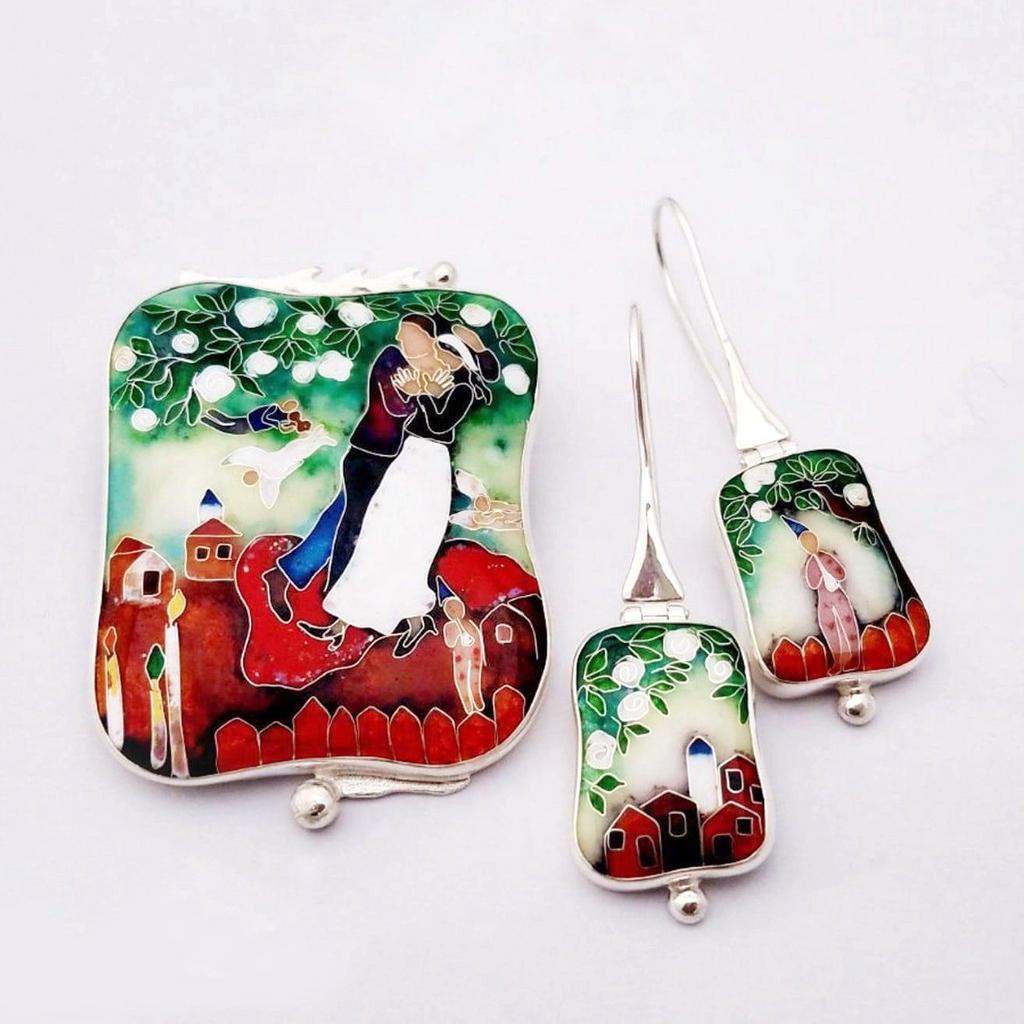 КОМПЛЕКТ "ШАГАЛ НАД ГОРОДОМ"