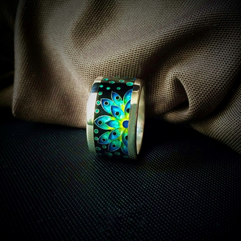 КОЛЬЦО "ЛУННЫЙ ЦВЕТОК"