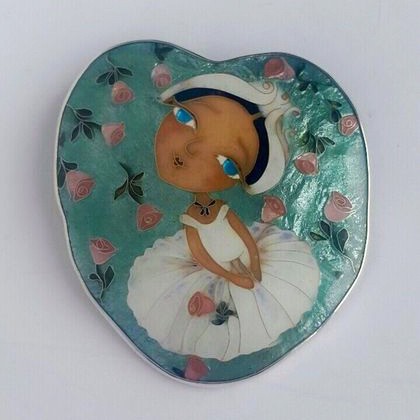 БРОШЬ/КУЛОН "ПЛИСЕЦКАЯ"