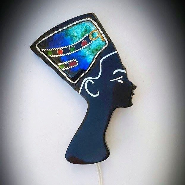 БРОШЬ/КУЛОН "НЕФЕРТИТИ"