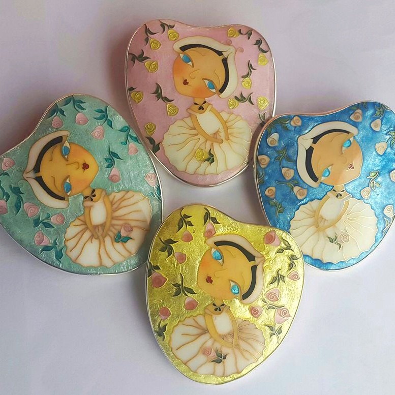 БРОШЬ/КУЛОН "ЗОЛОТАЯ ПЛИСЕЦКАЯ"