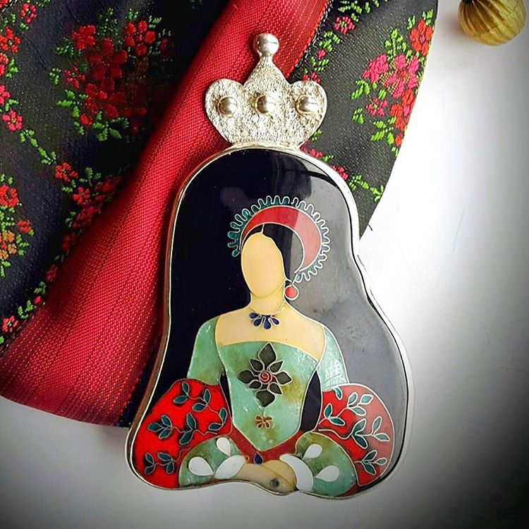 БРОШЬ/КУЛОН "ГРАФИНЯ"