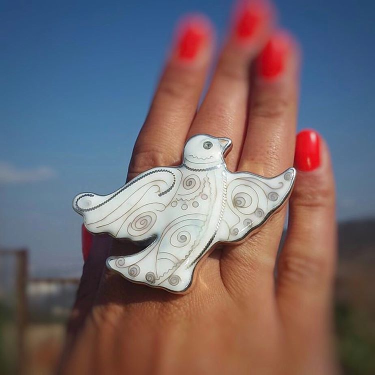 КОЛЬЦО "ГОЛУБЬ"