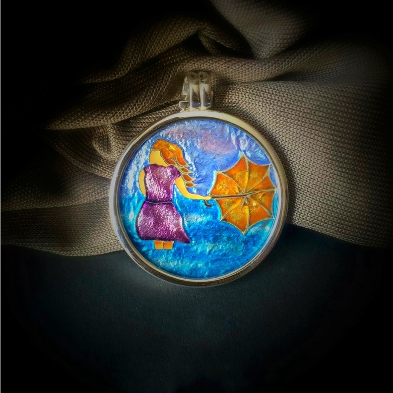 КУЛОН "ВЕТЕР"