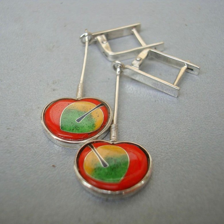 СЕРЬГИ "ЯБЛОЧКИ"