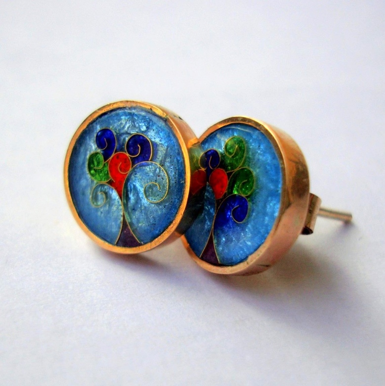 СЕРЬГИ "ДЕРЕВЬЯ"