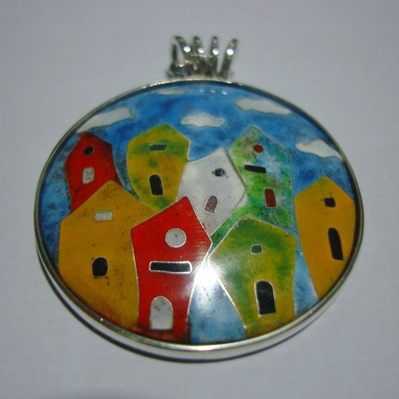 КУЛОН "ГОРОДОК"