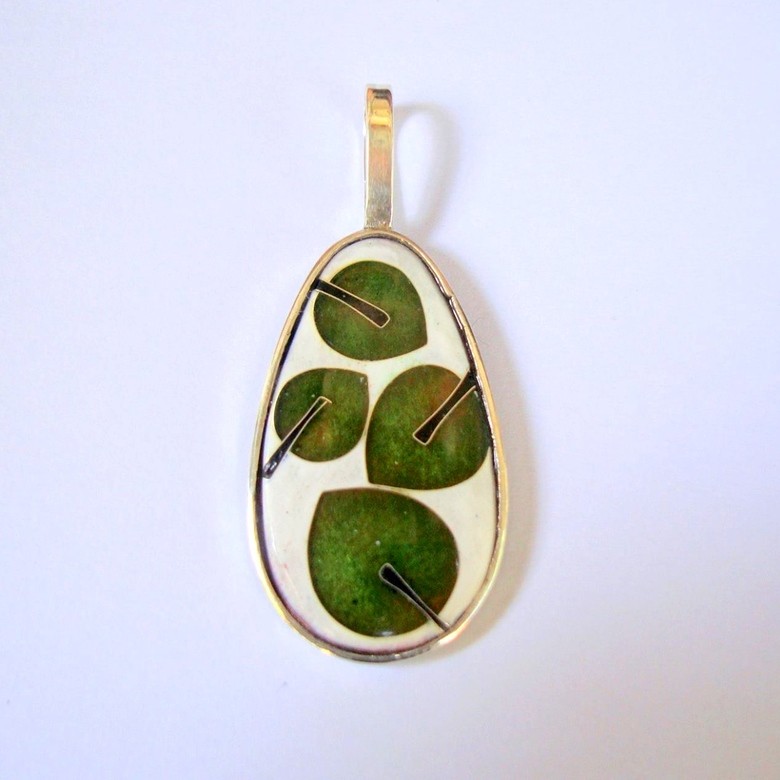 КУЛОН "ЛИСТИКИ"