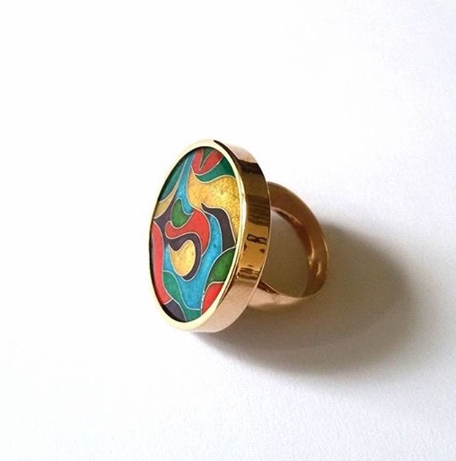 КОЛЬЦО "ЦВЕТНОЕ ПЛАМЯ"