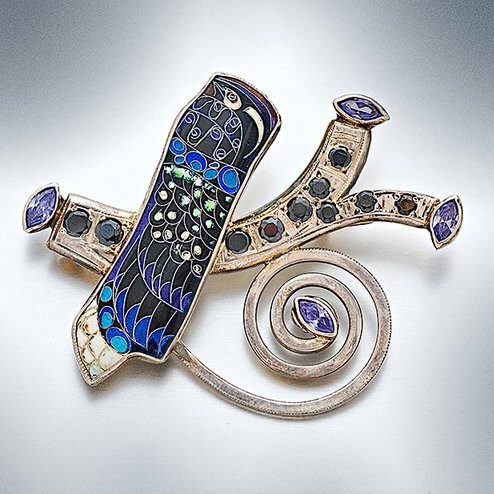 БРОШЬ "НОЧЬ"